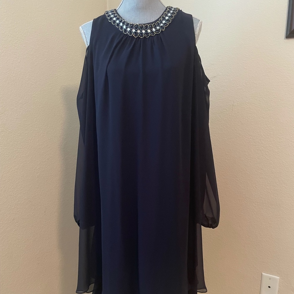 Navy Blue Dress